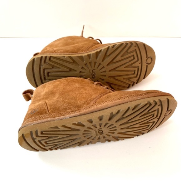 UGG Men's Neumel Suede Chukka Boots in Chestnut - Size 9 - Picture 6 of 8